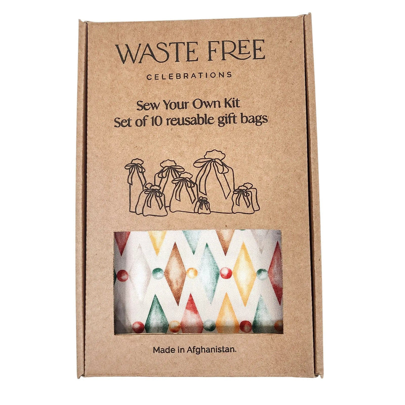Waste Free Celebrations Nutcracker Harlekin (SYO Reusable Gift Bag Set) Nutcracker Harlekin (SYO Reusable Gift Bag Set)