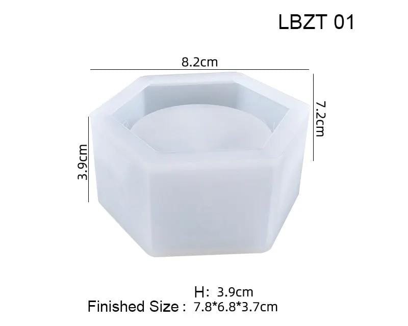 Resin Art NZ Moulds Candle Holder Moulds - 02 - 1 Candle Holder Moulds - 02 - 1 | Action Outdoors NZ