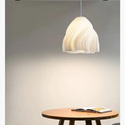 Modern White Lampshade Simple Pendant Light Hanging Lamp – view 2
