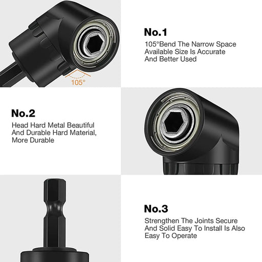 salelink.co.nz Unbranded Right Angle Drill Bit Right Angle Drill Bit | Action Outdoors NZ