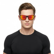 dealonline.co.nz dealonlinenz Polarized Lens Sunglasses - ORANGE Orange Polarized Sunglasses UV400 HD Lens