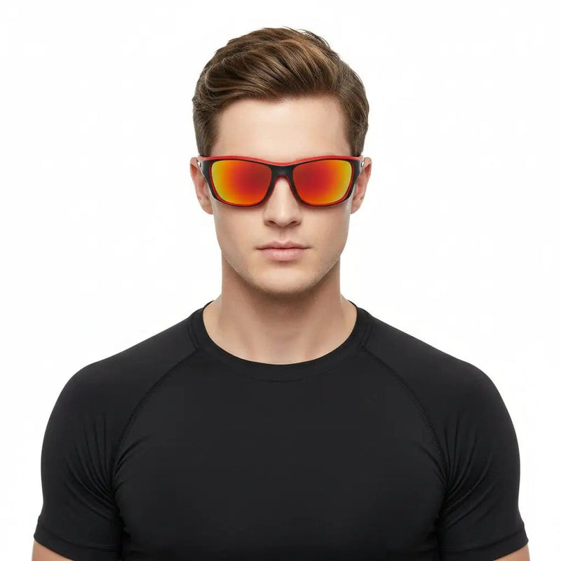 dealonline.co.nz dealonlinenz Polarized Lens Sunglasses - ORANGE Orange Polarized Sunglasses UV400 HD Lens