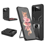 salelink.co.nz Unbranded Samsung Z Flip 4 Case Samsung Z Flip 4 Case - Rugged Kickstand Flip | Action Outdoors NZ