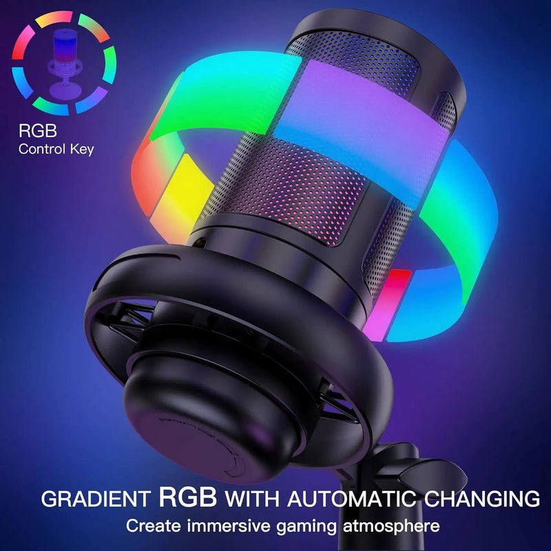 Gaming Microphone, USB PC Mic for Podcasts Videos, Streaming – view 8