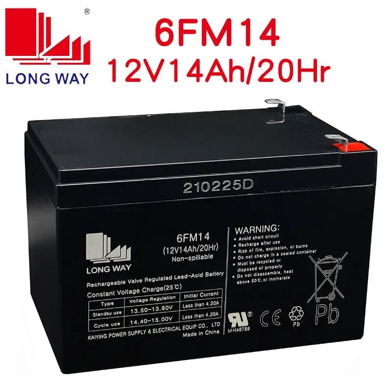 dealonline.co.nz dealonlinenz LongWay 12V 14AH Rechargeable Battery LongWay 12V 14Ah Sealed Lead Acid Battery Ride On Toys