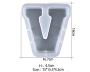 Resin Art NZ Moulds Alphabet Letter Moulds - Individual - Super Large Alphabet Letter Moulds - Individual - Super Large | NZ