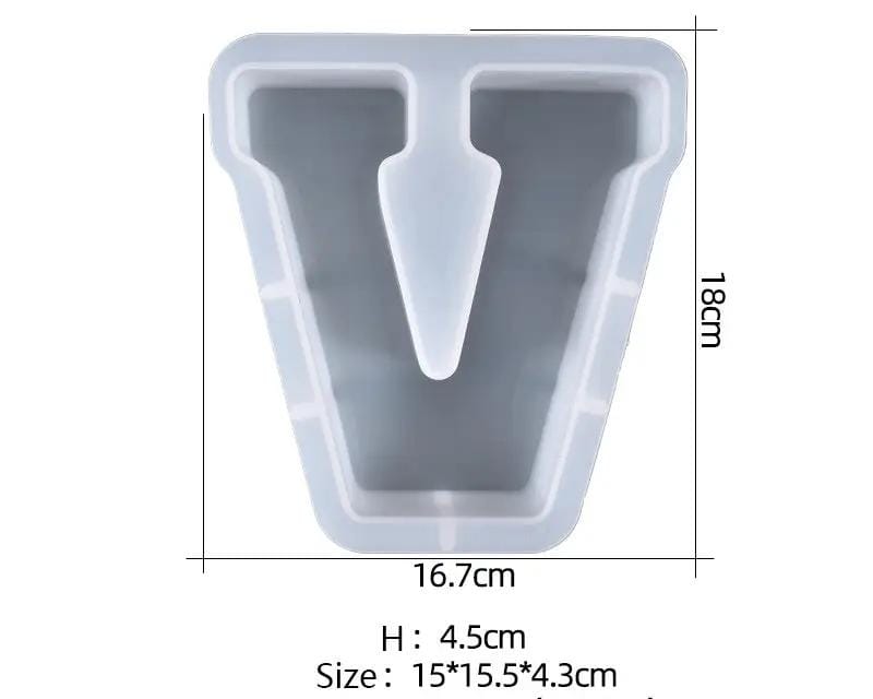 Resin Art NZ Moulds Alphabet Letter Moulds - Individual - Super Large Alphabet Letter Moulds - Individual - Super Large | NZ
