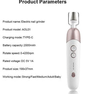 salelink.co.nz Unbranded Electric Nail File Kit Electric Nail File Kit | Action Outdoors NZ