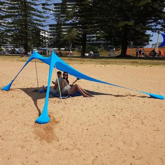 ECOTREK Canopy Portable Beach Canopy –Sun Shade Awning CNGH6021 Portable Beach Canopy –Sun Shade Awning CNGH6021