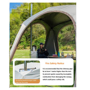 Automatic Dome Canopy & Tent – Includes 4 Side Walls and 1 Groundsheet SZXL9781 by ECOTREK