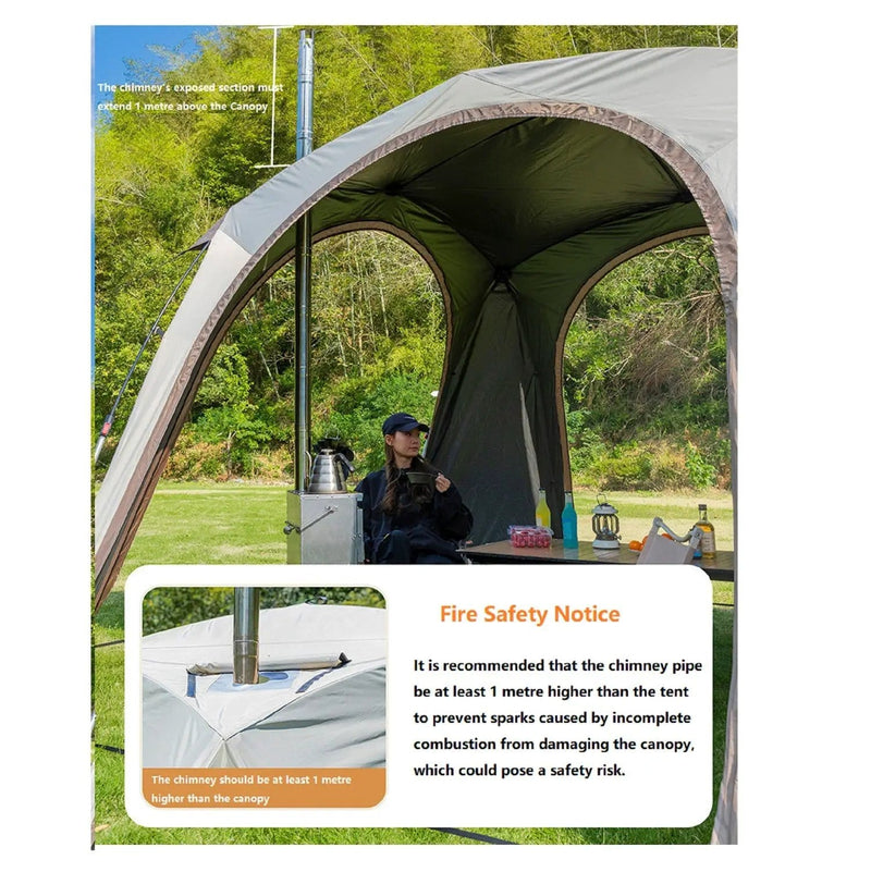 Automatic Dome Canopy & Tent – Includes 4 Side Walls and 1 Groundsheet SZXL9781 by ECOTREK