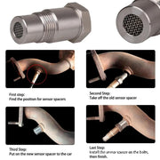 Oxygen O2 Sensor Spacer Adapter Bung Catalytic Converter Fix Check Engine Light – view 5
