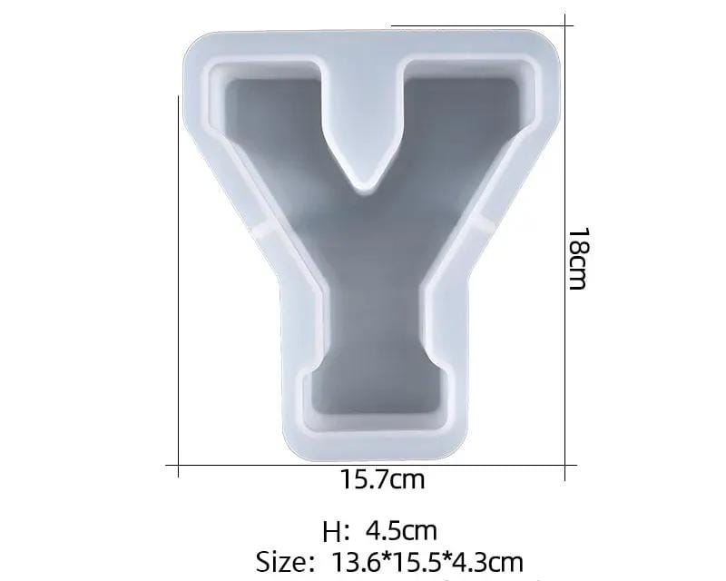 Resin Art NZ Moulds Alphabet Letter Moulds - Individual - Super Large Alphabet Letter Moulds - Individual - Super Large | NZ