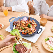 salelink.co.nz Unbranded Portable BBQ Grill Pan - 30cm Portable BBQ Grill Pan - 30cm | Action Outdoors NZ