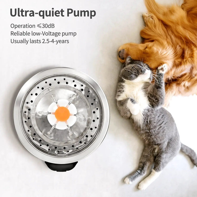 salelink.co.nz Unbranded Electric Cat Pet Water Fountain Electric Cat Pet Water Fountain | Action Outdoors NZ