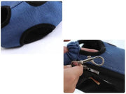 dealonline.co.nz dealonlinenz Pet/Puppy Travel Carry Bag, Blue, Medium Blue Denim Travel Carrier Backpack For Small Pets
