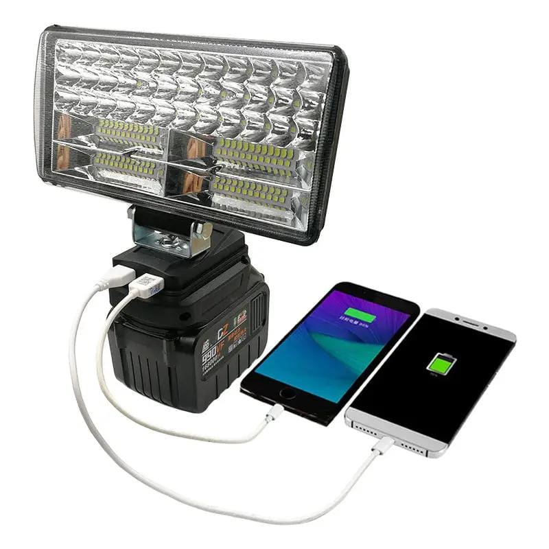 8inch LED Work Light Compatible With Makita 18V Battery – view 3