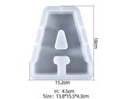 Resin Art NZ Moulds Alphabet Letter Moulds - Individual - Super Large Alphabet Letter Moulds - Individual - Super Large | NZ