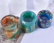 Resin Art NZ Moulds Silicone Candle Holder Moulds - 3 Silicone Candle Holder Moulds - 3 | NZ