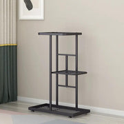 3 Layer Flower Stand Plant Shelf - Dark Grey – view 3