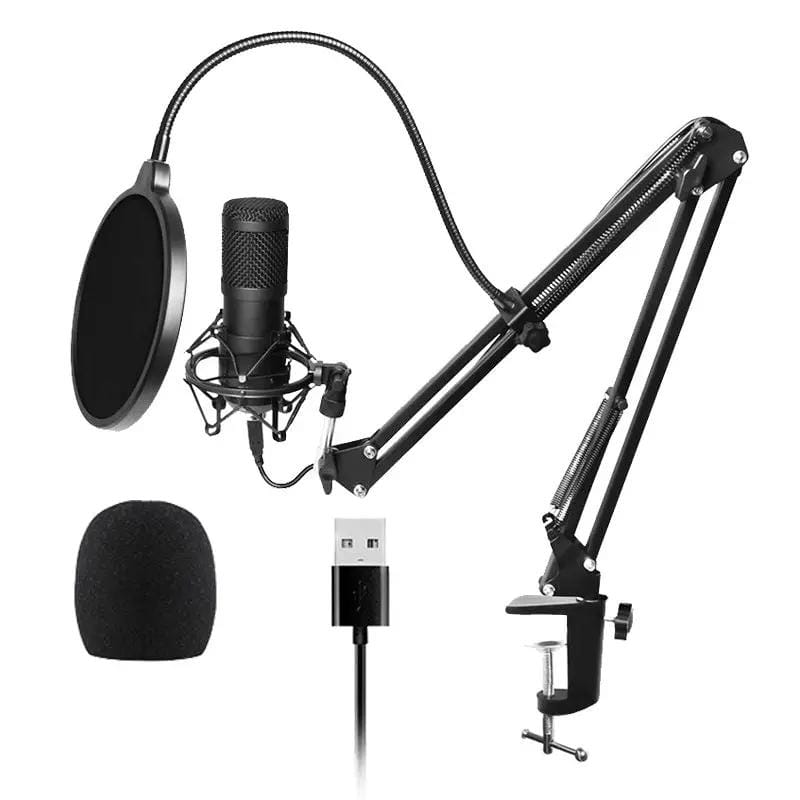 Professional PC Podcast Streaming Cardioid Condenser Microphone Kit with Boom Ar – view 7