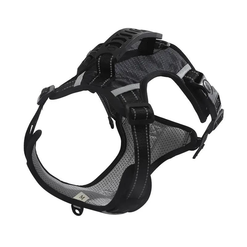Dog Harness Set Pet Adjustable Chest Strap Walking Collar Vest – view 3