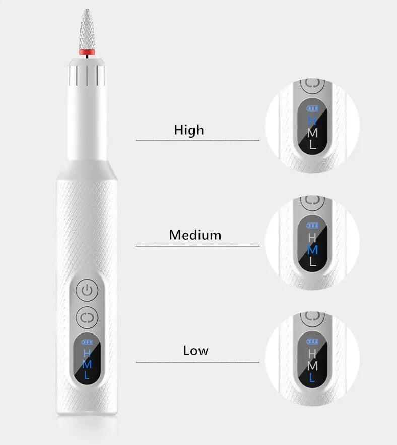 Nail Drill, Cordless Electric Files Rechargeable – view 4