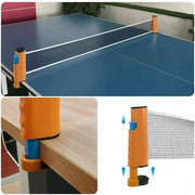 RETRACTABLE TABLE TENNIS NET PORTABLE REPLACEMENT PING PONG SET SPORTS – view 1
