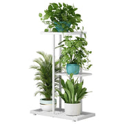 3 Layer Flower Stand Plant Shelf - White – view 1