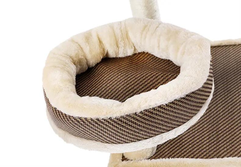 Summer Cooling Ice Rattan Activity Centre Cat Scratching Post Condo Treehouse – view 2