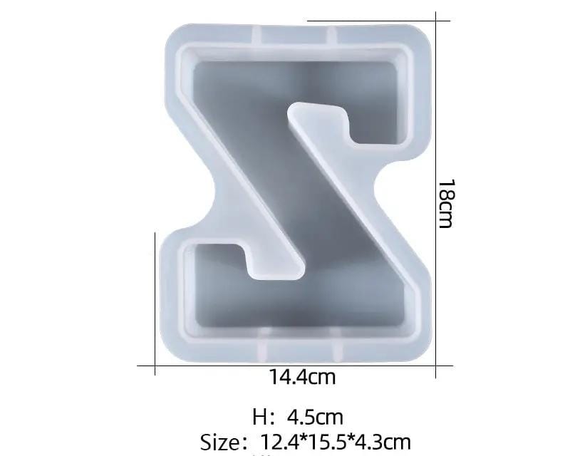 Resin Art NZ Moulds Alphabet Letter Moulds - Individual - Super Large Alphabet Letter Moulds - Individual - Super Large | NZ