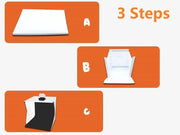 20cm PVC Foldable Photography STUDIO LED Light Tent, Small – view 5