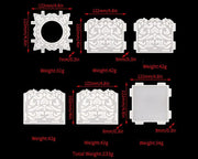 Tissue Box Moulds Set for DIY Craft and Resin Art – view 3