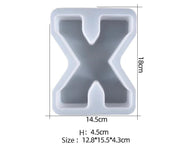Resin Art NZ Moulds Alphabet Letter Moulds - Individual - Super Large Alphabet Letter Moulds - Individual - Super Large | NZ