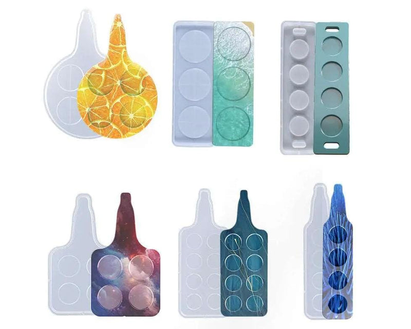 Resin Art NZ Moulds Coaster Moulds Suitable For Wine Glass Coaster Moulds Suitable For Wine Glass | NZ