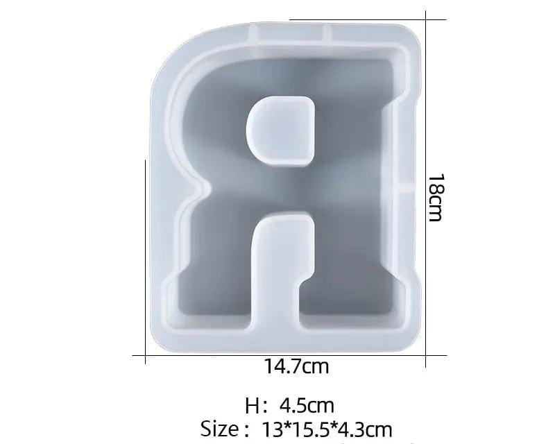 Resin Art NZ Moulds Alphabet Letter Moulds - Individual - Super Large Alphabet Letter Moulds - Individual - Super Large | NZ