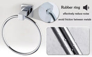 salelink.co.nz Unbranded Bathroom Wall Mounted Towel Ring Silver Bathroom Wall Mounted Towel Ring Silver | Action Outdoors NZ