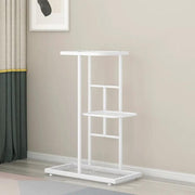 3 Layer Flower Stand Plant Shelf - White – view 2