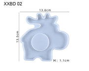 Resin Art NZ Moulds Candle Holder Coaster Moulds Candle Holder Coaster Moulds | NZ