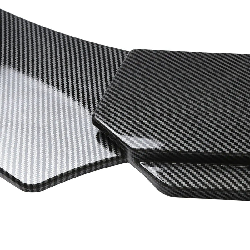 Universal Car Front Bumper Protector Lip Body Spoiler Splitter Kit – view 2