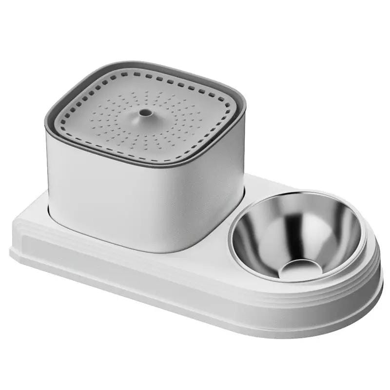 salelink.co.nz Unbranded Pet Water Fountain and Food Bowl Pet Water Fountain and Food Bowl | Action Outdoors NZ
