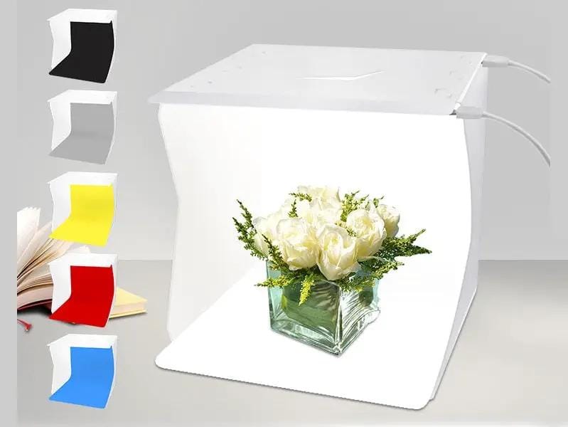 20cm PVC Foldable Photography STUDIO LED Light Tent, Small – view 1