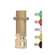 Brass Pressure Washer Gun Adapter Fits KARCHER – view 3