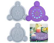 Resin Art NZ Moulds Candle Holder Moulds - Moon Phases Candle Holder Moulds - Moon Phases | NZ