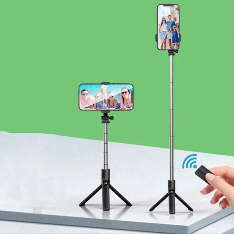 salelink.co.nz Unbranded Bluetooth Selfie Stick Phone Tripod Bluetooth Selfie Stick Phone Tripod | Action Outdoors NZ