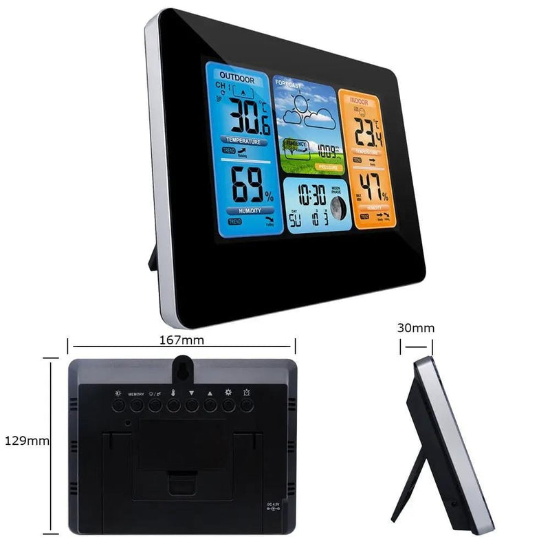 salelink.co.nz Unbranded Weather Station Black Weather Station Black | Action Outdoors NZ