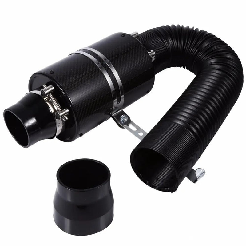 Universal Car Carbon Fibre Cold Air Filter – view 1
