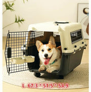 67CM Plastic Airline Travel Cage/Carrier/Crate – view 1