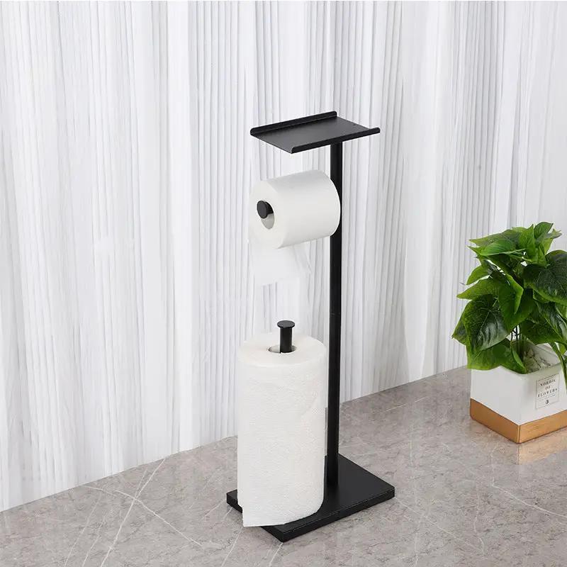 Free Standing Toilet Paper Roll Holder Stand – view 5
