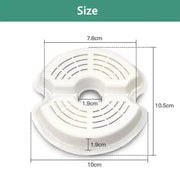 4PCS Filter for Pet Cat Water Fountain Feeder – view 3